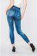 Dámské samotvarující džegíny - modrá