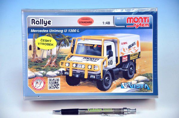 Stavebnice Monti 17 Rally Merced 1:48 v krabici 22x15x6cm