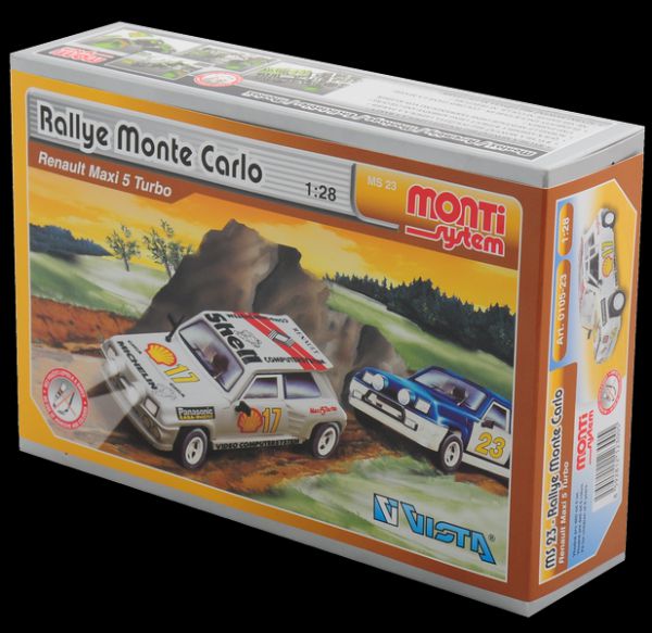 Obrázok Stavebnice Monti 23 Rallye Monte Carlo v krabici