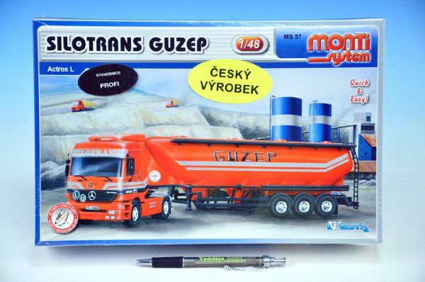 Obrázok Beneš a Lát a.s. Monti System 57 Mercedes Actros Silotrans Guzep 1 : 48