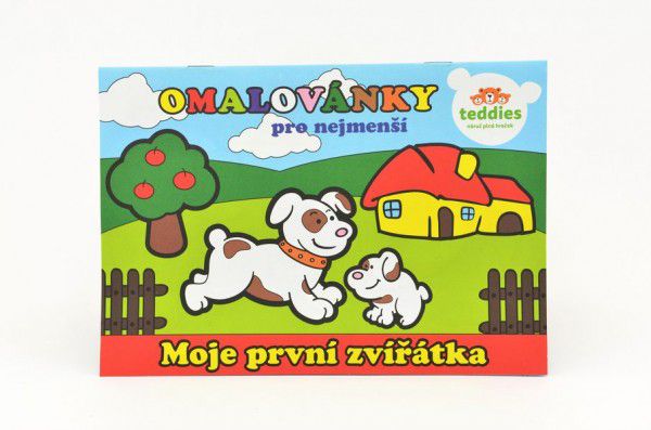 Obrázok Omalovánky Moje první zvířátka 21x14,5cm MPZ