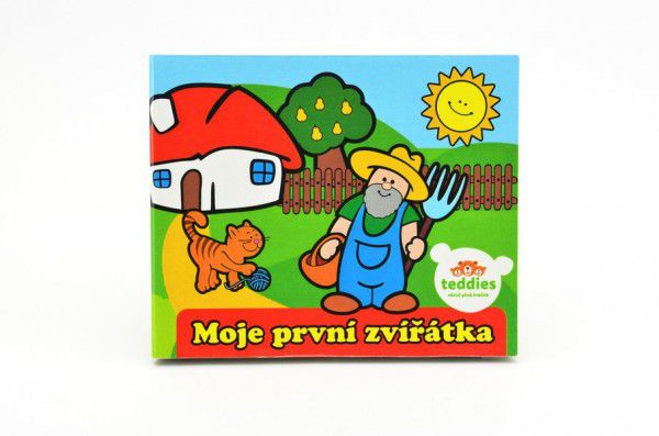 Obrázok  Knížka Leporelo Moje první zvířátka 13,5x11x1,5cm od 24 měsíců MPZ