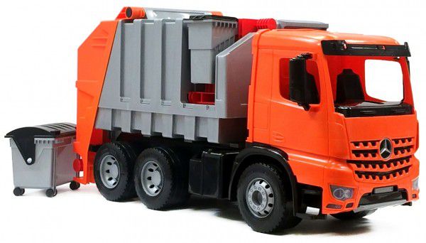 Obrázok Auto popelář plast 72cm 3-osý Mercedes Actros v krabici