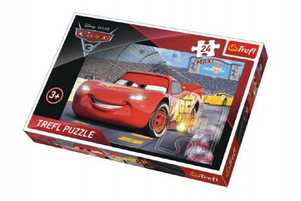 Obrázok Maxi puzzle pro děti TREFL 14250  - Cars 3 24 dílků