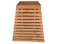 Drevený kompostér 1040 L pyramída - česká výroba