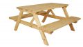 Záhradný set piknik - bez povrchovej úpravy - 150 cm