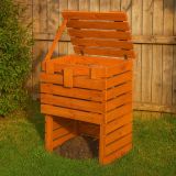 Záhradný drevený kompostér - 400 l