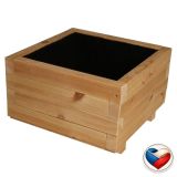 Drevený kvetináč Flor 46×46×29 cm, česká výroba