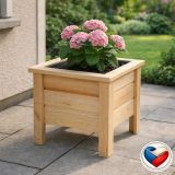 Drevený kvetináč Maceta - 40 x 40 x 37 cm