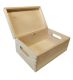 Drevený univerzálny box s vekom, 30 x 20 x 13 cm