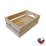 Drevená debnička na ovocie 34×20×11 cm, česká výroba