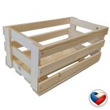 Drevená debnička na ovocie 23×15×8 cm, česká výroba