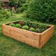 Drevený vyvýšený záhon, 156 x 96 x 36 cm