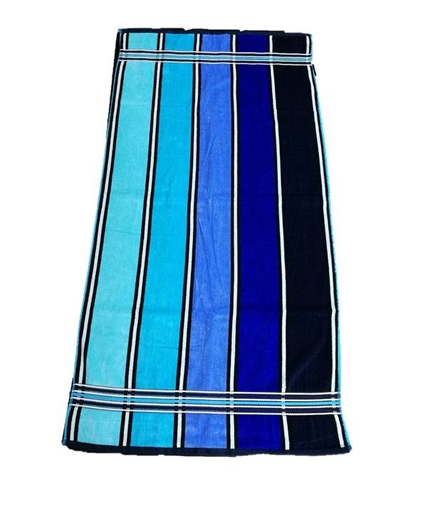 Osuška Rainbow - 70x140, modrá
