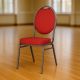 Kvalitná stolička kovová Monza - červená