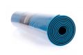 Dvojvrstvová podložka na jógu 183 x 61 x 0,4 cm - MODRÁ