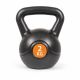 Kettlebell 2 kg plastový s cementovou výplňou