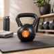 Kettlebell 2 kg plastový s cementovou výplňou