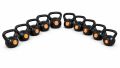 Kettlebell 2 kg plastový s cementovou výplňou