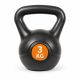 Kettlebell 3 kg plastový s cementovou výplňou