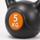 Kettlebell 5 kg plastový s cementovou výplňou
