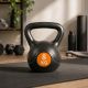 Kettlebell 8 kg plastový s cementovou výplňou