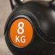 Kettlebell 8 kg plastový s cementovou výplňou