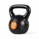 Kettlebell 10 kg plastový s cementovou výplňou