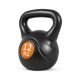 Kettlebell 12 kg plastový s cementovou výplňou