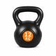 Kettlebell 12 kg plastový s cementovou výplňou