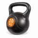 Kettlebell 20 kg plastový s cementovou výplňou