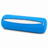 Bolster na jogu valec, modrý, 60 × 20 cm