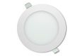 LED stropný panel guľatý 12 W, teplá biela