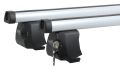 Strešný nosič SCALA, strieborný, zámok, ALU DIH