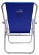 Kempingová skladacia stolička BERN - modrá