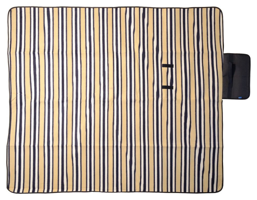 Obrázok Cattara Pikniková deka Fleece modrá, 150 x 135 cm