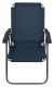 Kempingová skladacia stolička LYON - tmavomodrá