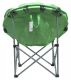 Kempingová skladacia stolička FLOWERS - zelená