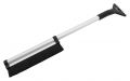 Teleskopická škrabka s metličkou, 44 - 66 cm