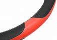 Poťah na volant GRIP - červený / čierny