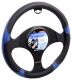 Poťah na volant GRIP - modrý / čierný