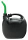 Kanister plastový čierny- 10 l