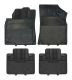 Koberce gumové UNI B - sada 4 kusov, čierne