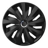 Súprava krytov kolies Grip Black 14" - čierna