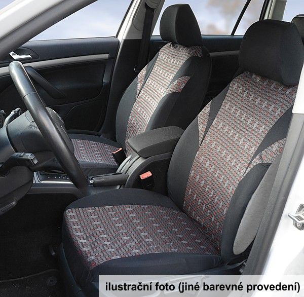 Obrázok COMPASS Poťahy sedadiel sada 9 ks JACK III. AIRBAG (31686)