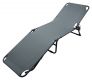BERLIN lehátko kempingové skladacie, 197 x 57 x 30 cm, šedé