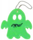 Reflexný prívesok duch, zelený