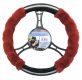 Poťah na volant Diamond- červený