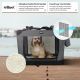 Leopet Prepravný box pre psov S 49,5 x 34,5 x 35 cm antracit