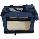 Leopet Prepravný box pre psov S, 49,5 x 34,5 x 35 cm, modrý
